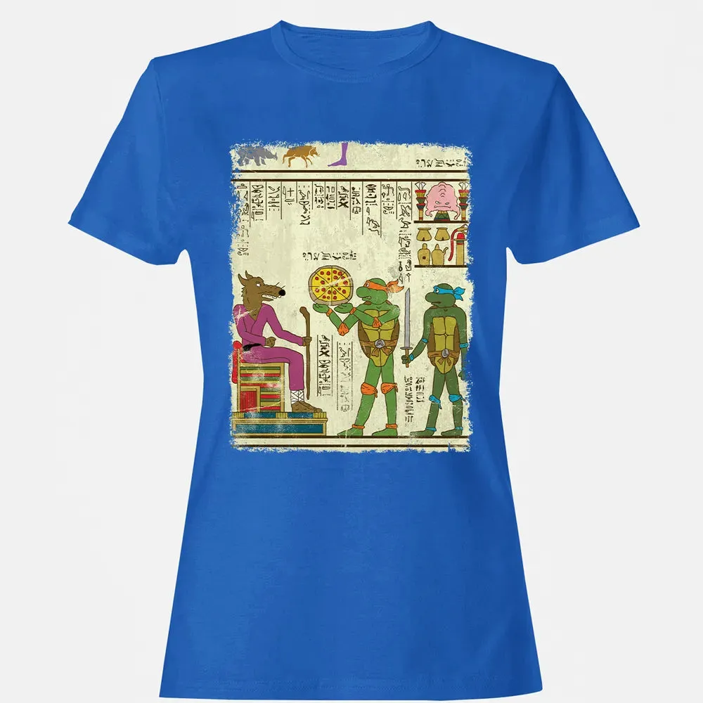 Turtle Glyphics Women's T-shirt - 14
