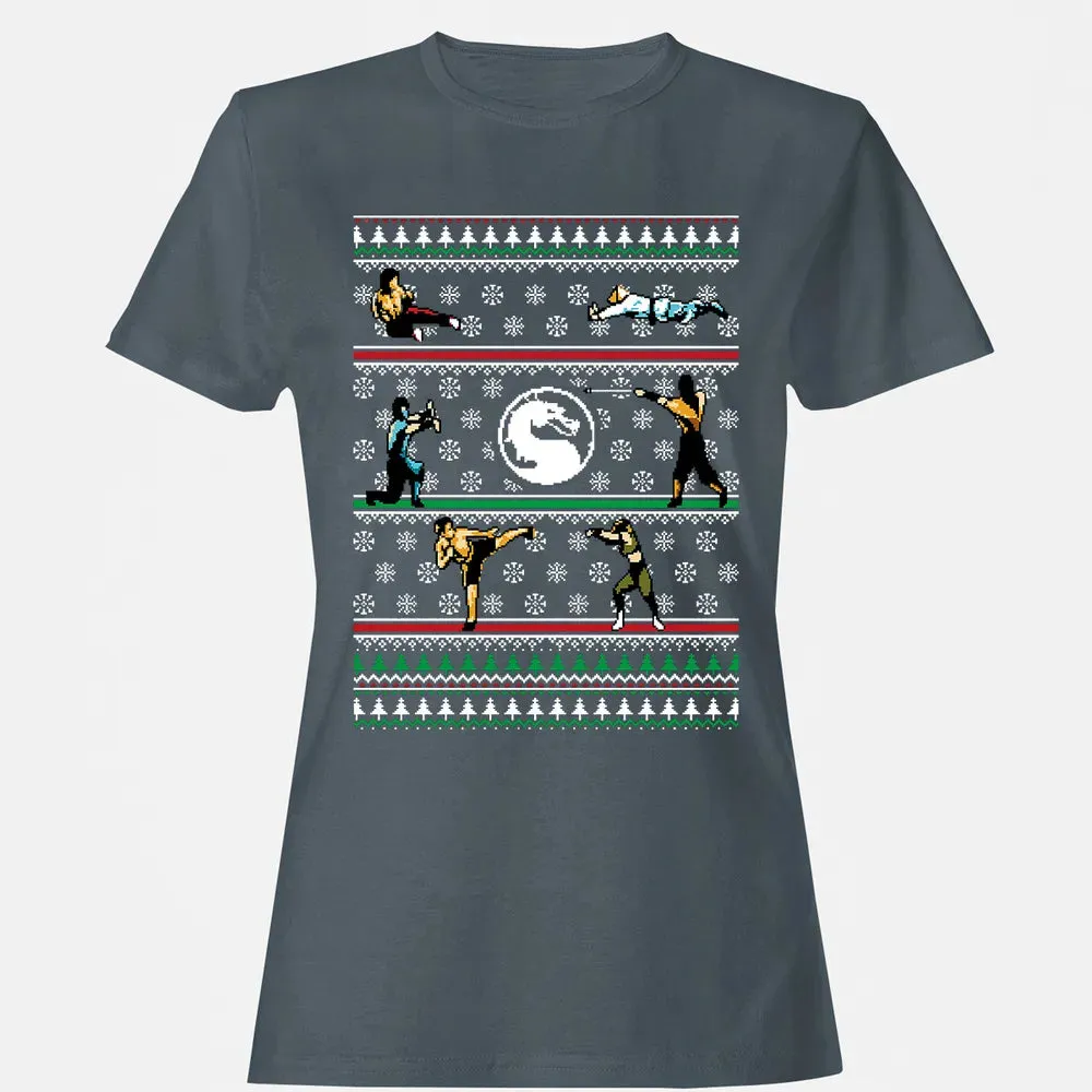 Christmas Kombat Women's T-shirt - 3