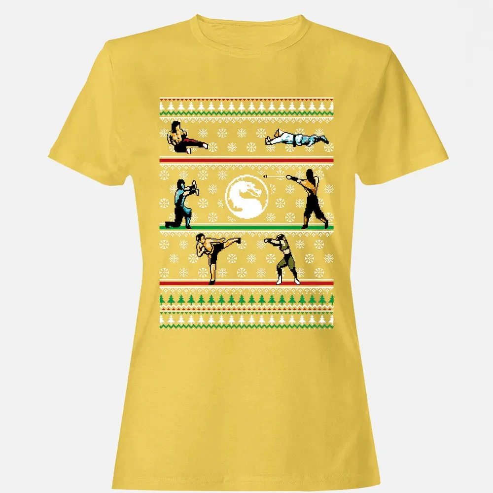 Christmas Kombat Women's T-shirt - 4