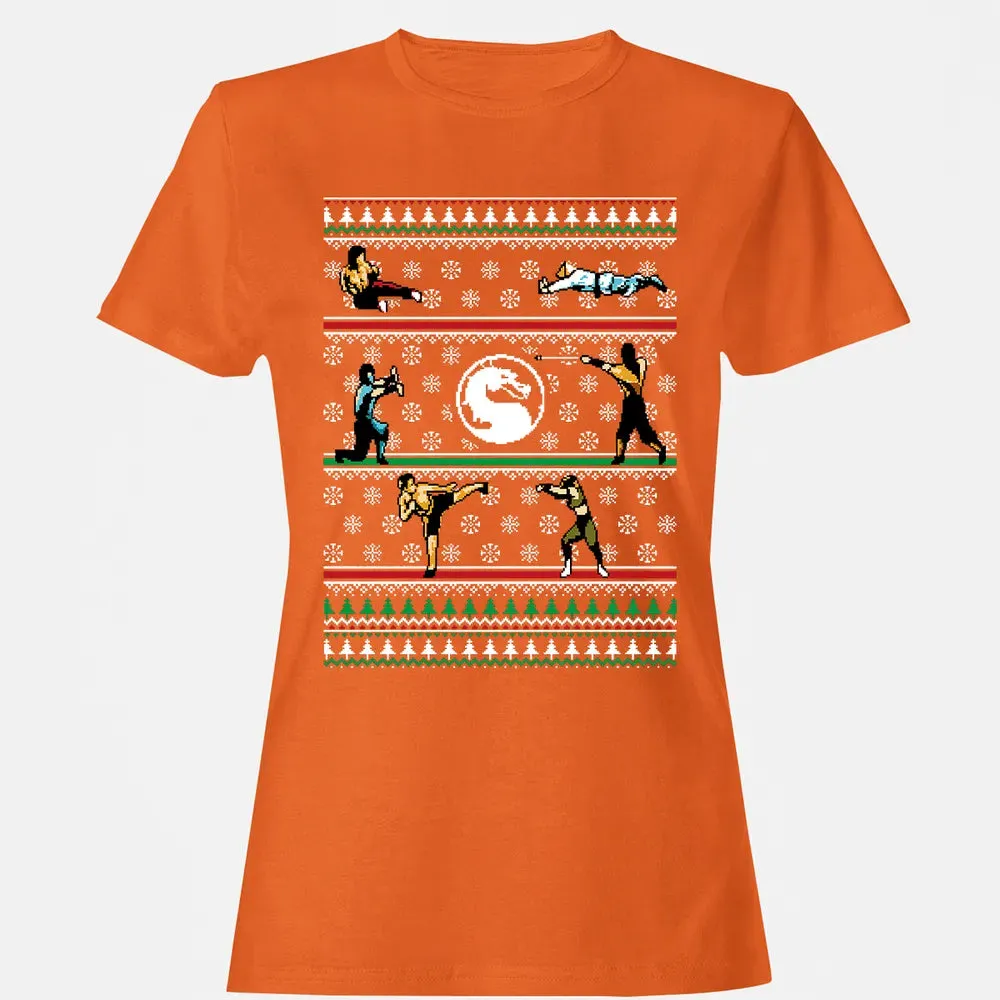 Christmas Kombat Women's T-shirt - 11