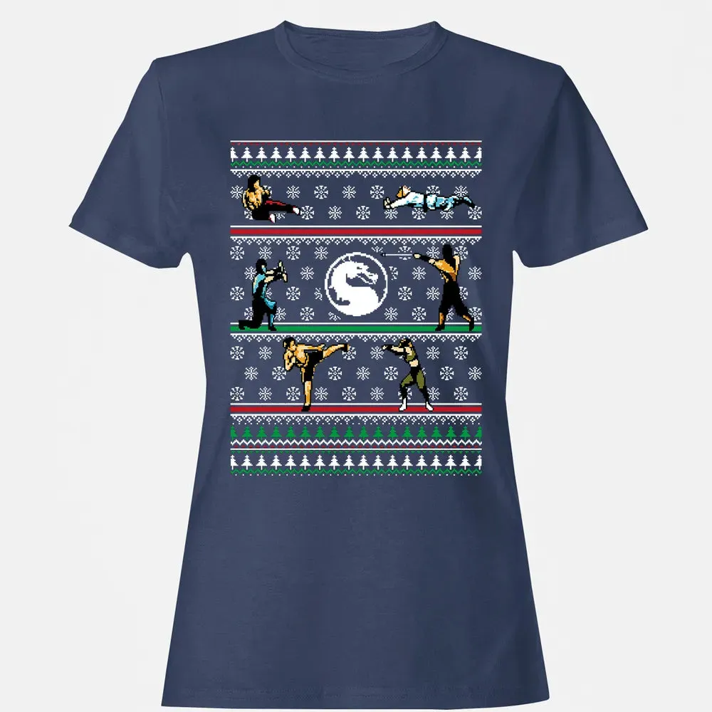 Christmas Kombat Women's T-shirt - 10
