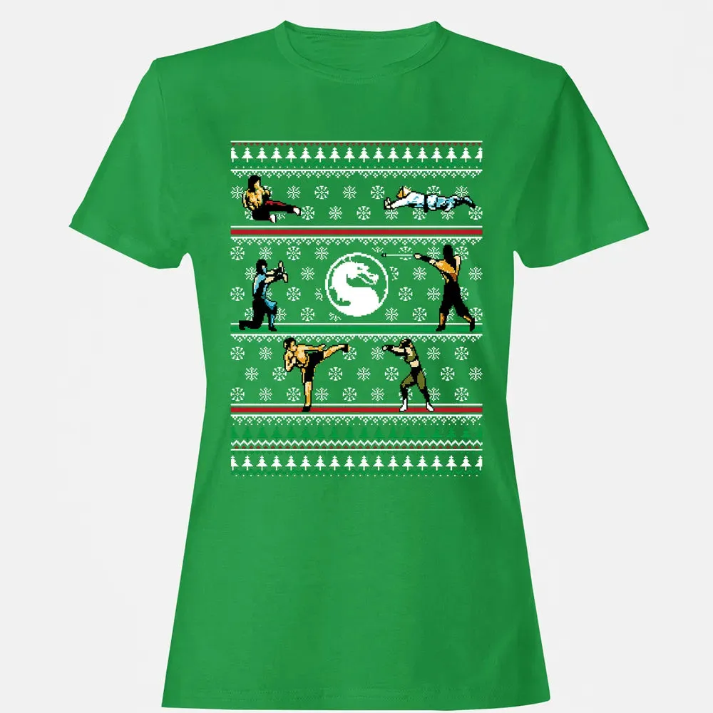 Christmas Kombat Women's T-shirt - 7