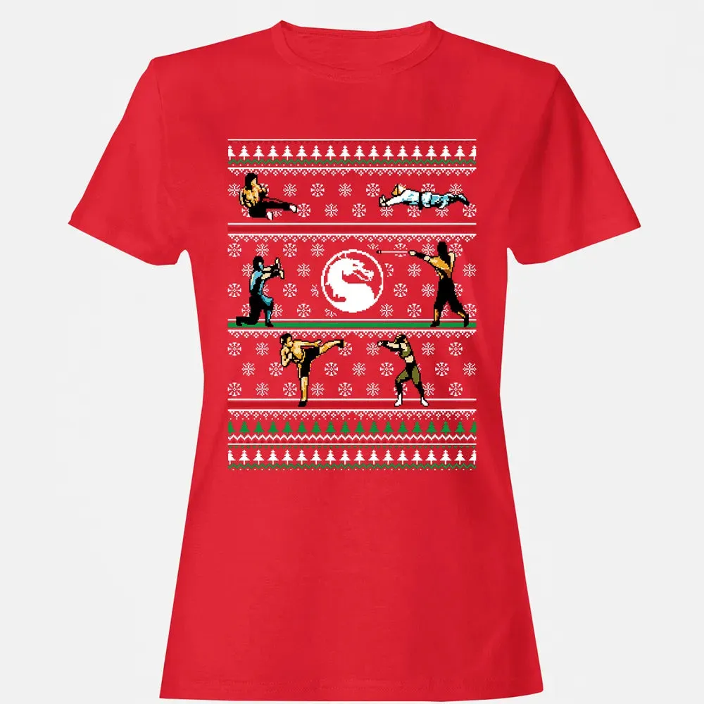 Christmas Kombat Women's T-shirt - 13
