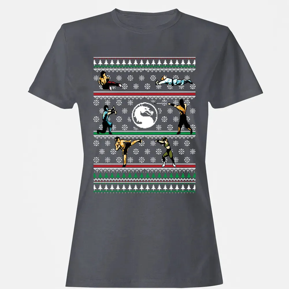 Christmas Kombat Women's T-shirt - 5