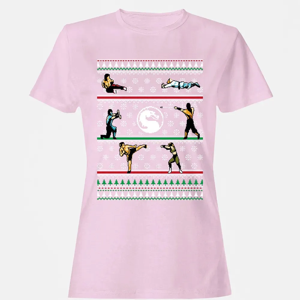 Christmas Kombat Women's T-shirt - 9
