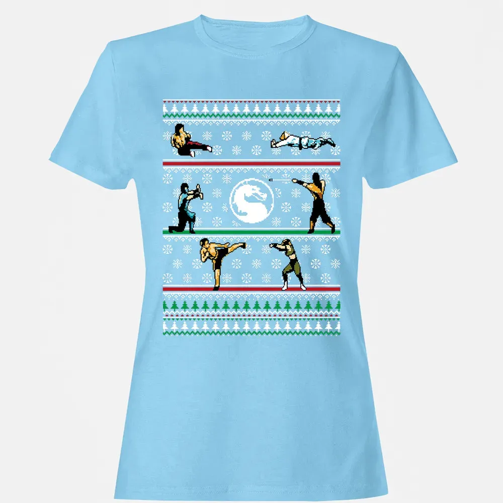 Christmas Kombat Women's T-shirt - 8
