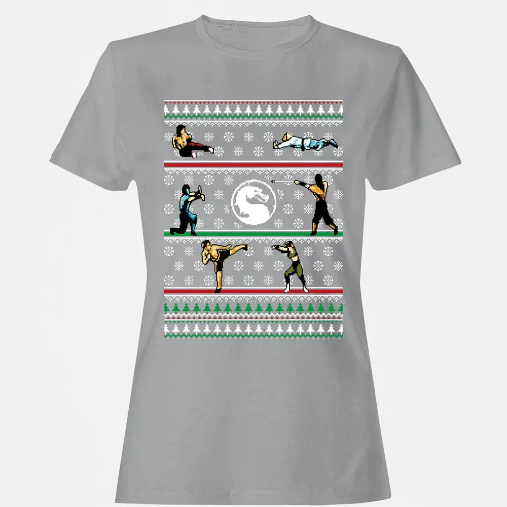 Christmas Kombat Women's T-shirt - 15