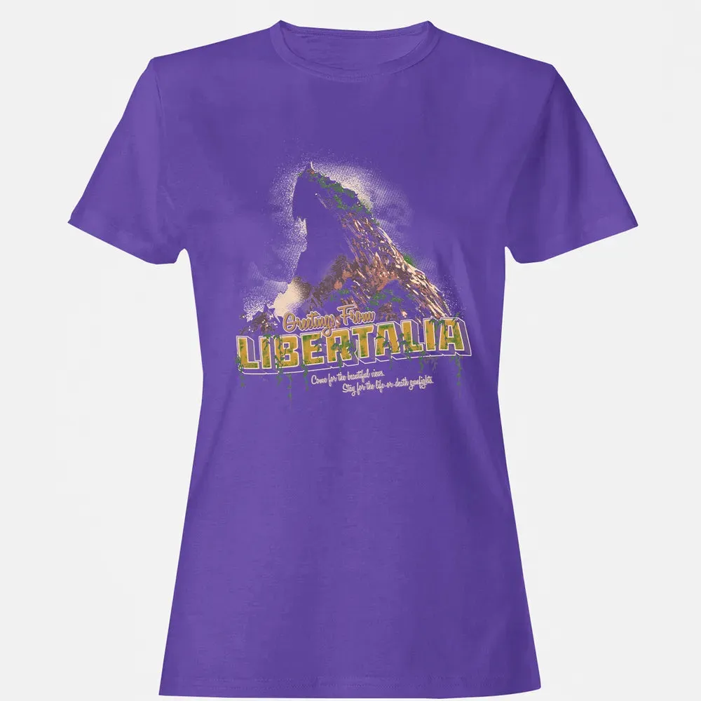 Greetings From Libertalia Women's T-shirt - 12