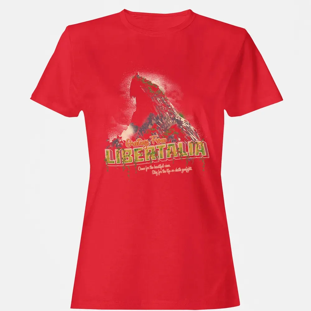 Greetings From Libertalia Women's T-shirt - 13