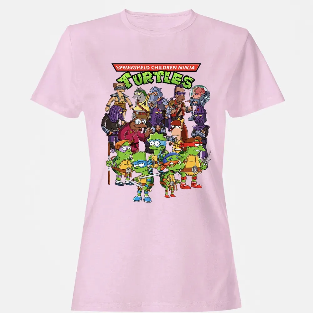Springfield Children Ninja Turtles Women's T-shirt - 9
