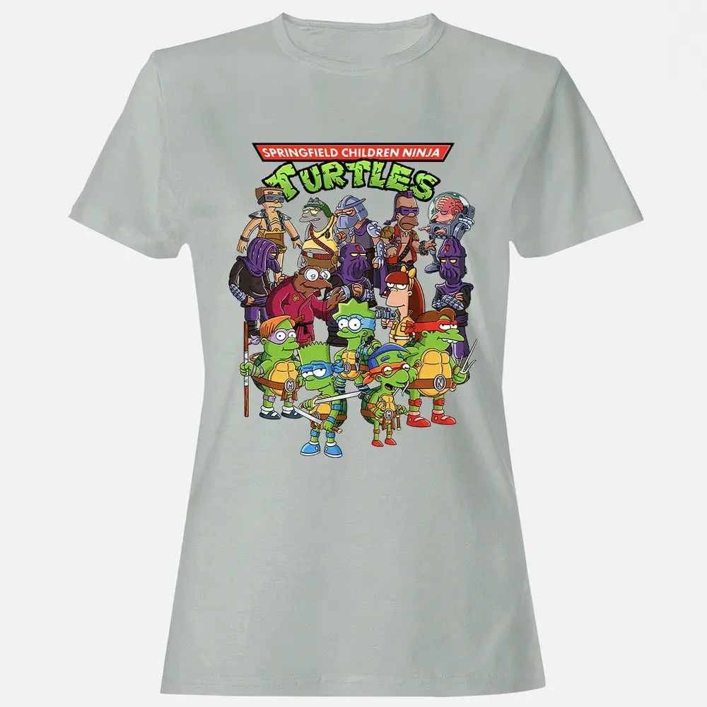Springfield Children Ninja Turtles Women's T-shirt - 2