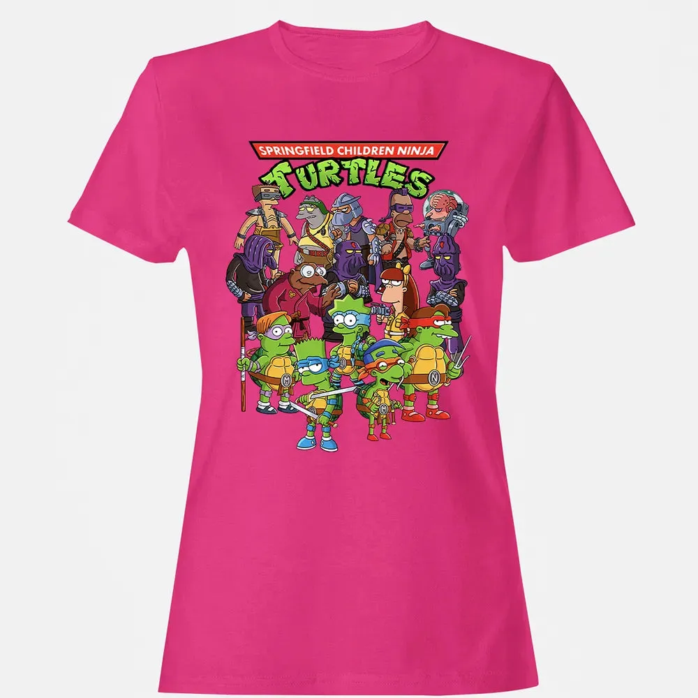 Springfield Children Ninja Turtles Women's T-shirt - 6