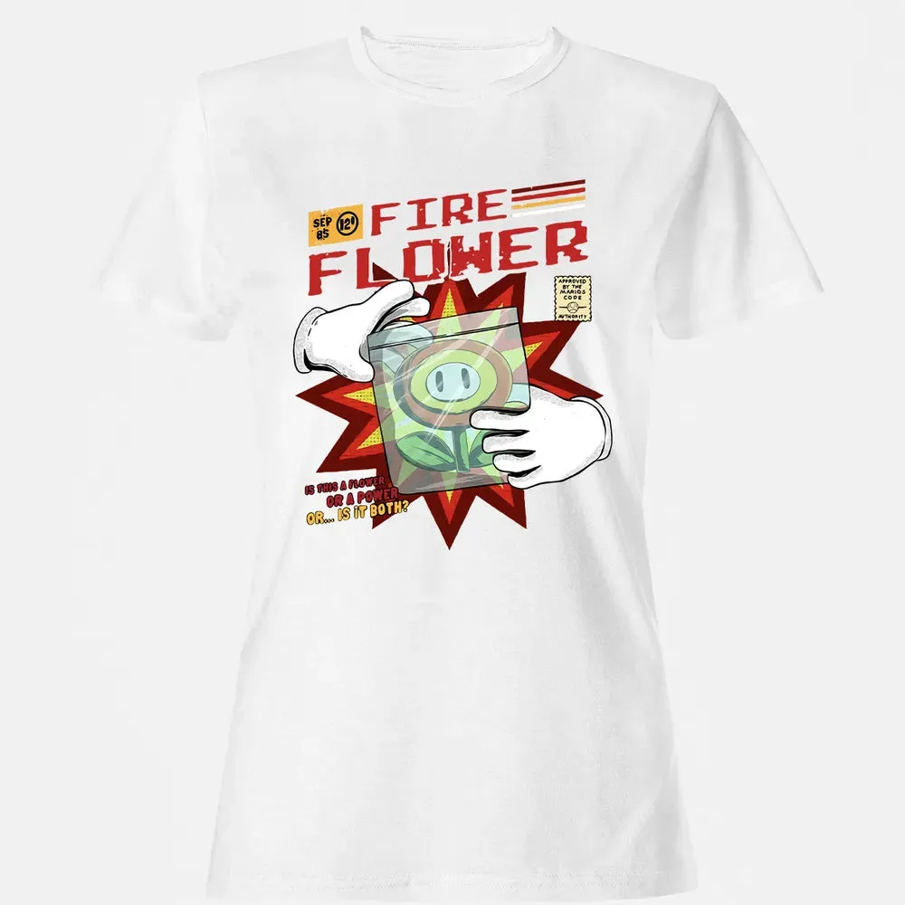 Fire Flower Women's T-shirt - 16