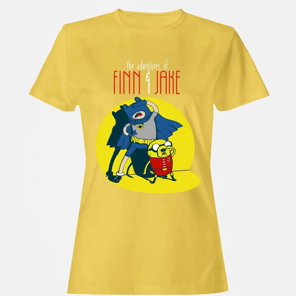 The Adventures Of Finn & Jake Women's T-shirt - 4