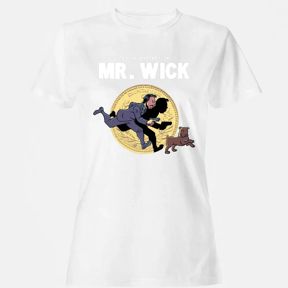 Adventures Of Mr.Wick Women's T-shirt - 16