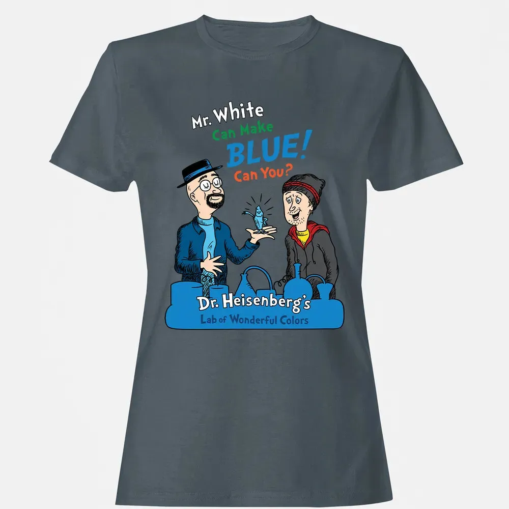 Mr.White Can Make Blue Women's T-shirt - 3