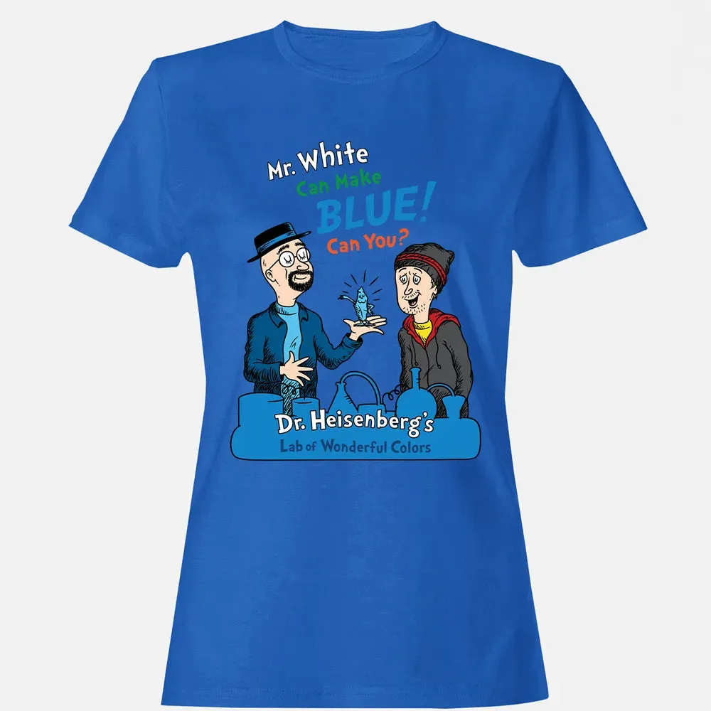 Mr.White Can Make Blue Women's T-shirt - 14