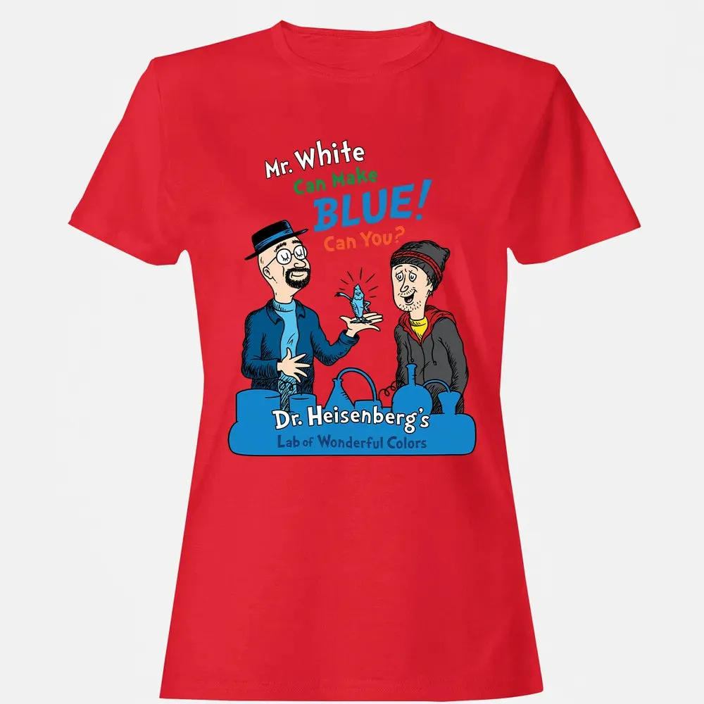 Mr.White Can Make Blue Women's T-shirt - 13