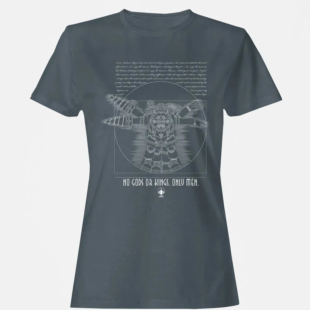 Vitruvian Daddy Women's T-shirt - 3
