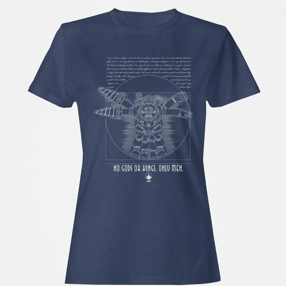Vitruvian Daddy Women's T-shirt - 10