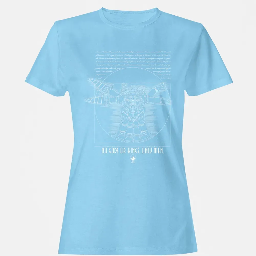Vitruvian Daddy Women's T-shirt - 8