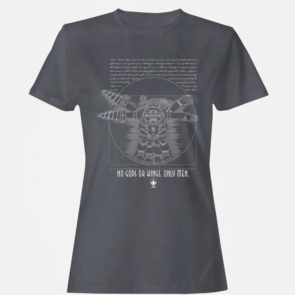 Vitruvian Daddy Women's T-shirt - 5
