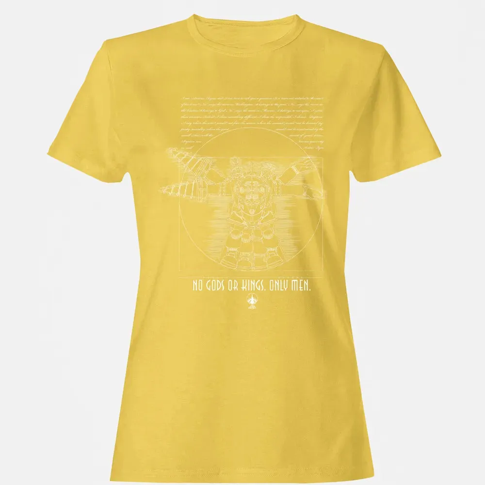 Vitruvian Daddy Women's T-shirt - 4