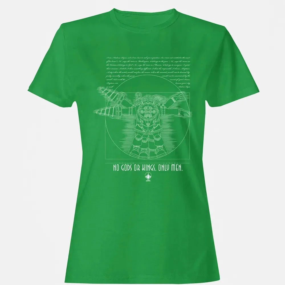 Vitruvian Daddy Women's T-shirt - 7