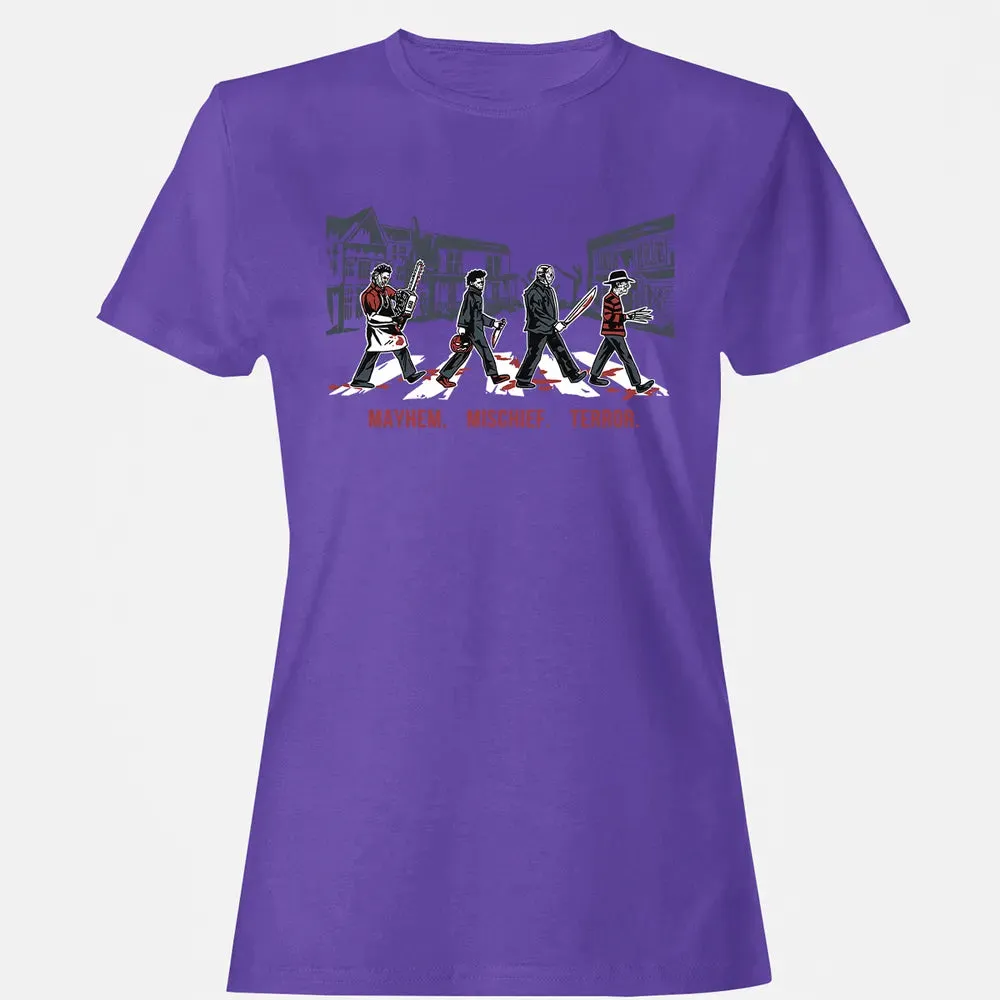 Mayhem. Mischief. Terror Women's T-shirt - 12