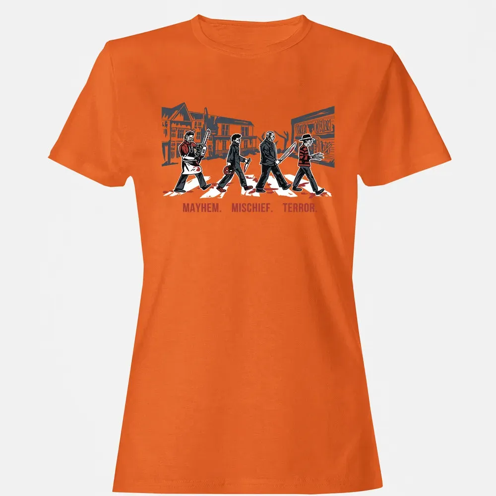 Mayhem. Mischief. Terror Women's T-shirt - 11