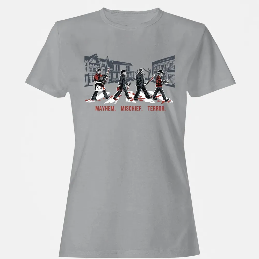 Mayhem. Mischief. Terror Women's T-shirt - 15