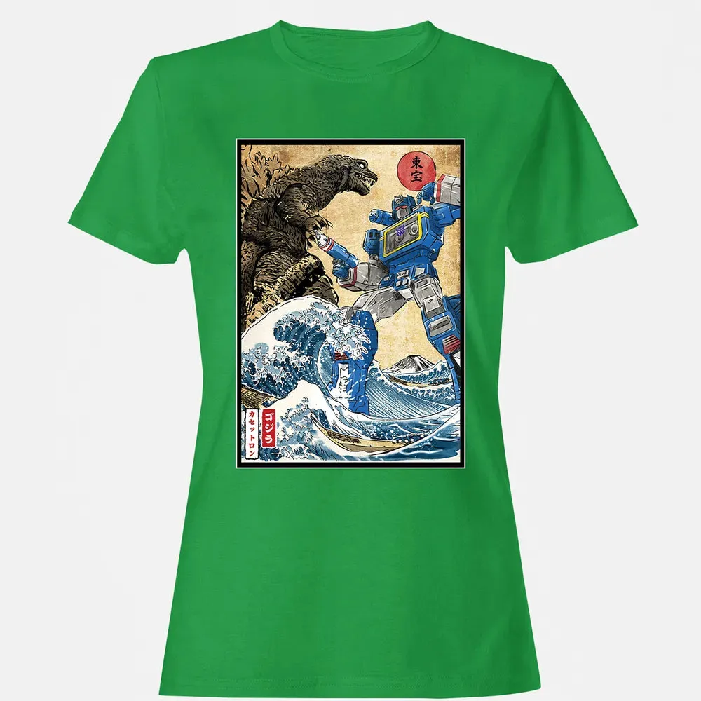 King of the Monsters vs Soundwave Women's T-shirt - 7