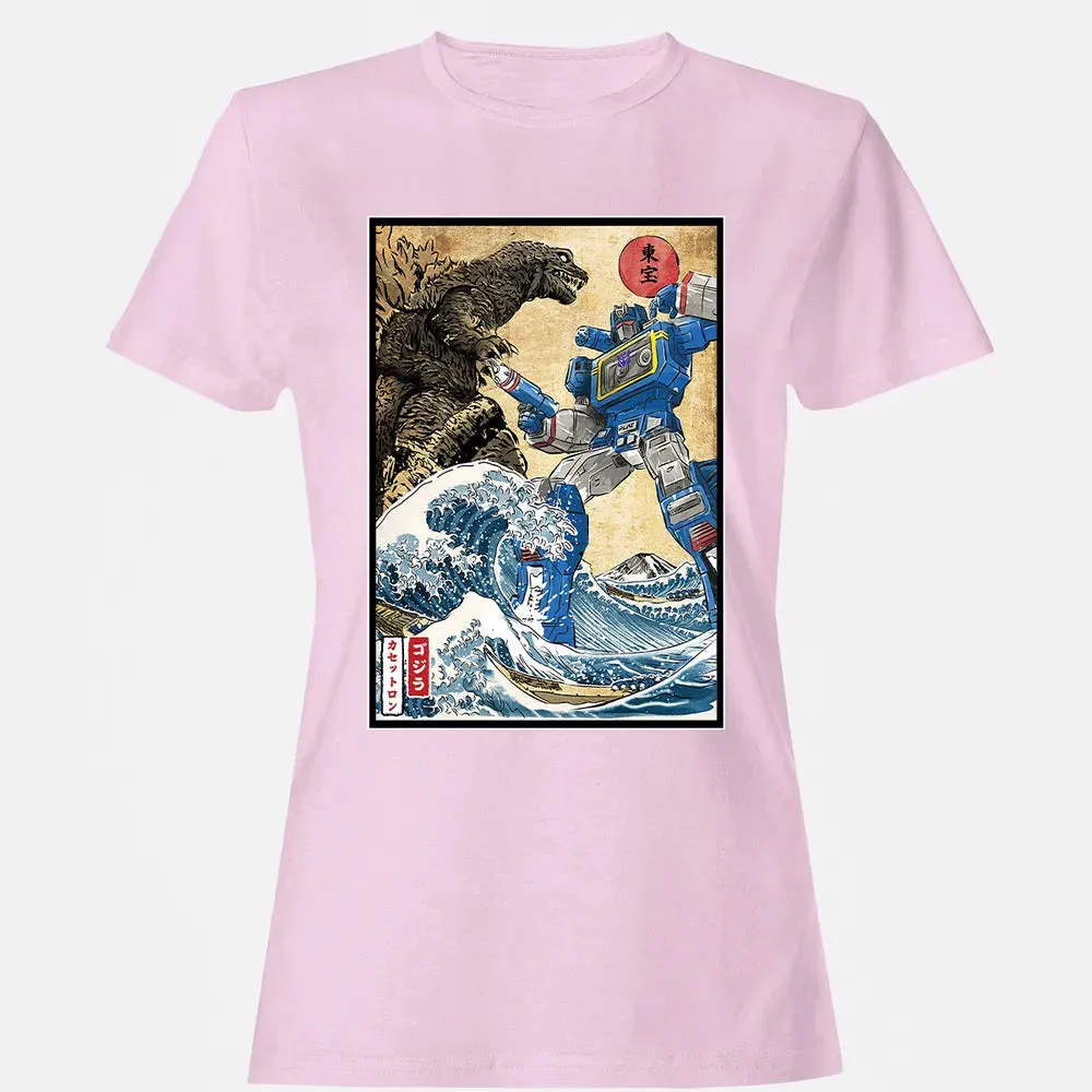 King of the Monsters vs Soundwave Women's T-shirt - 9