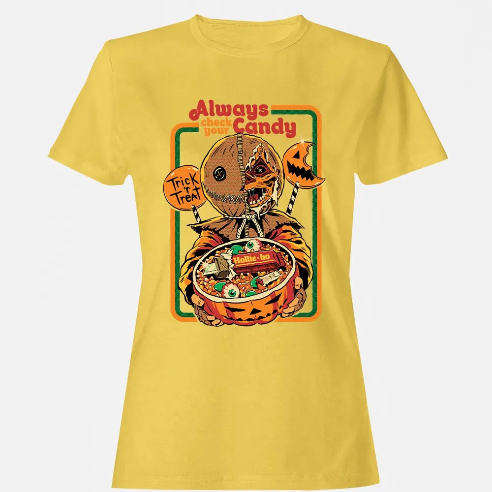 Always Check Your Candy Women's T-shirt - 4
