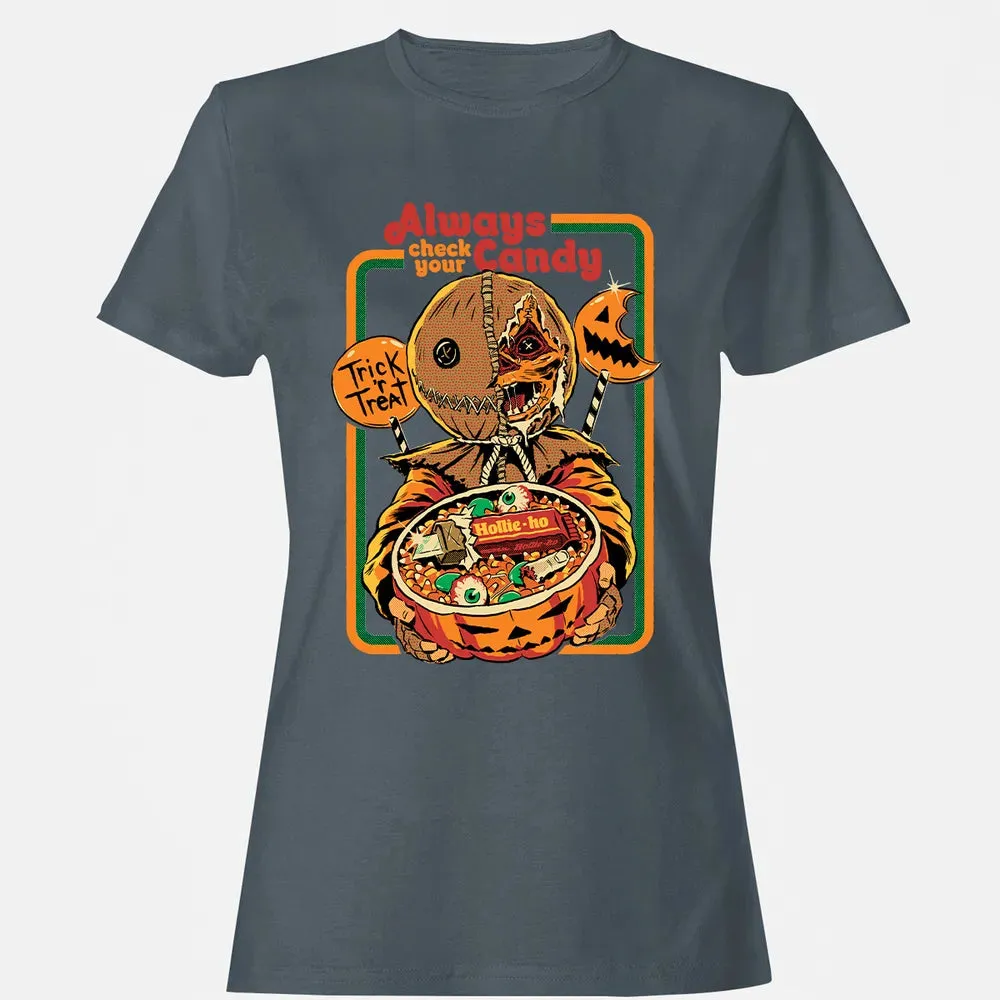 Always Check Your Candy Women's T-shirt - 3