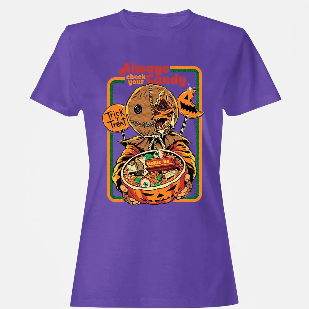 Always Check Your Candy Women's T-shirt - 12