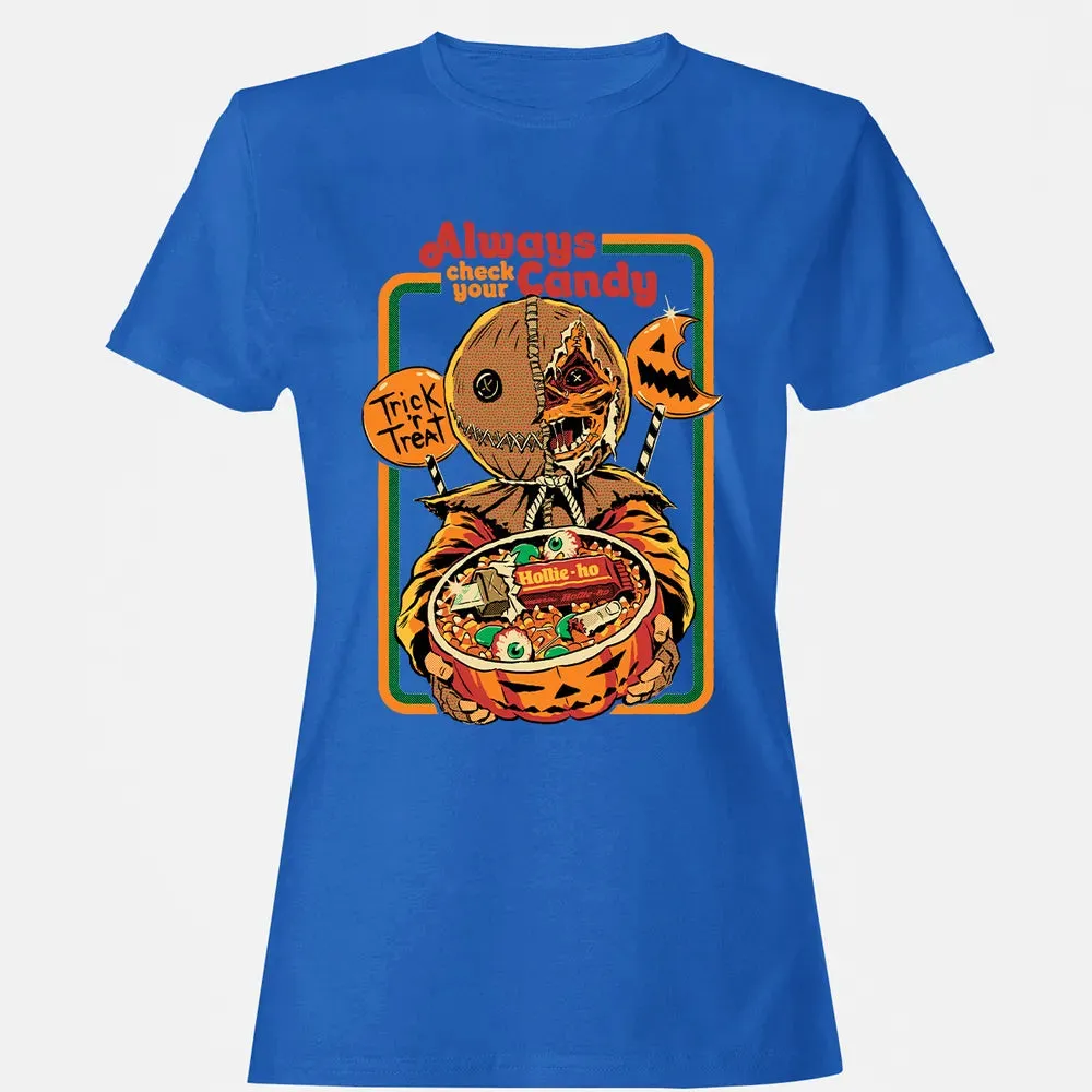 Always Check Your Candy Women's T-shirt - 14