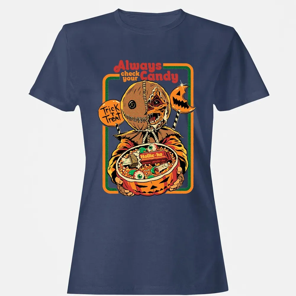 Always Check Your Candy Women's T-shirt - 10