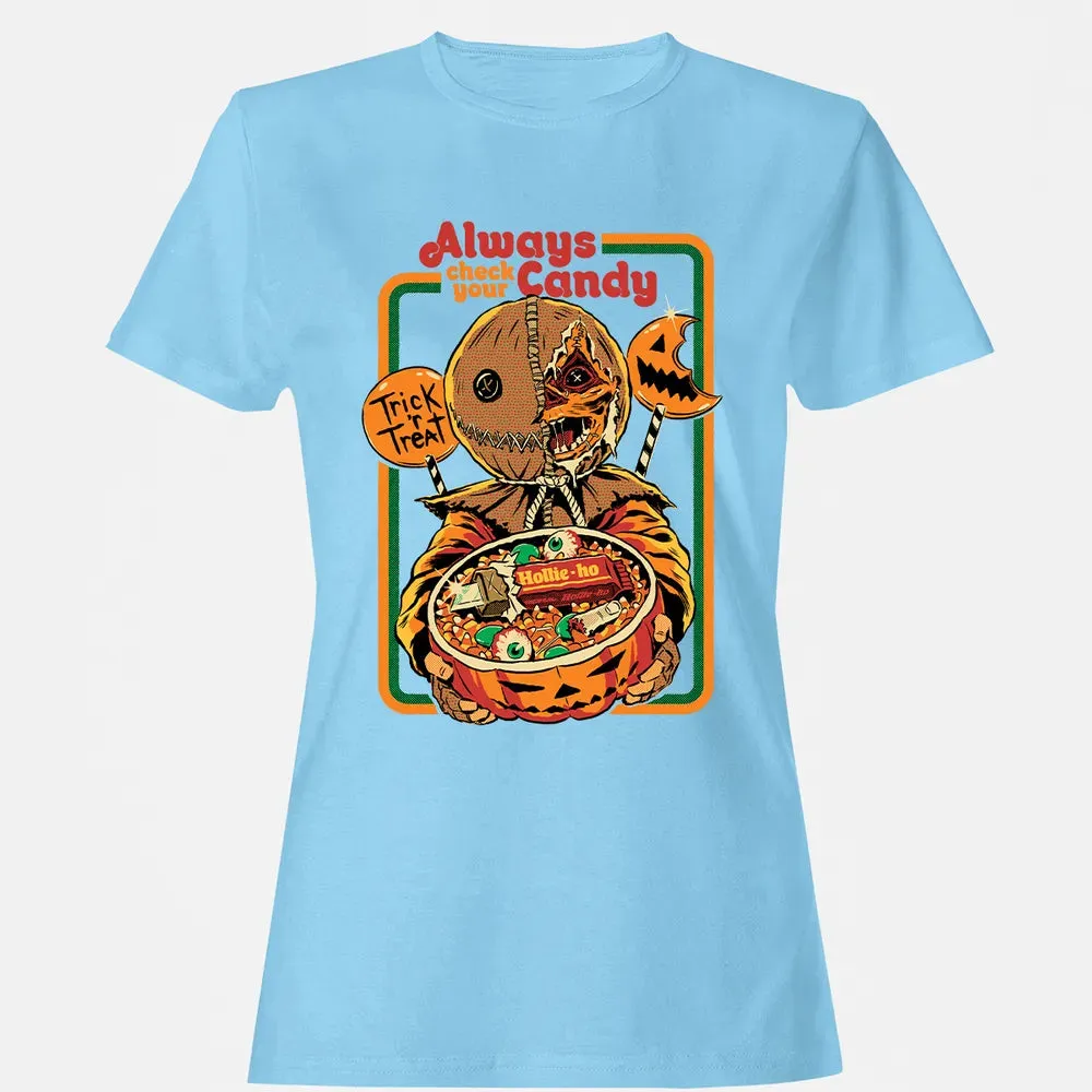 Always Check Your Candy Women's T-shirt - 8