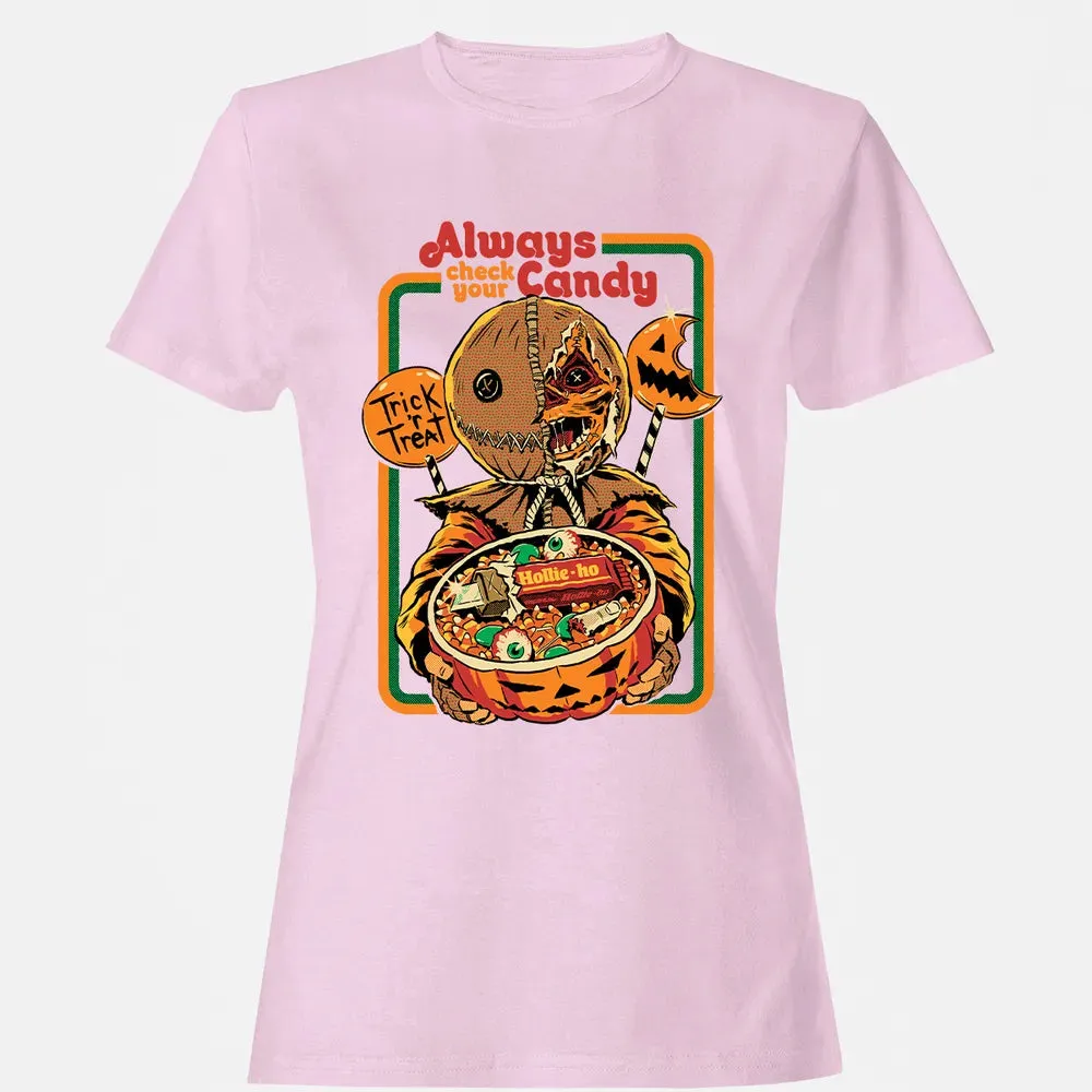 Always Check Your Candy Women's T-shirt - 9