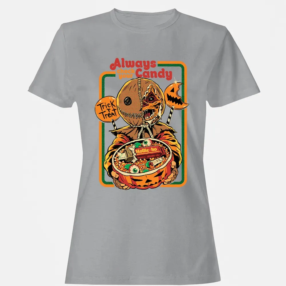 Always Check Your Candy Women's T-shirt - 15