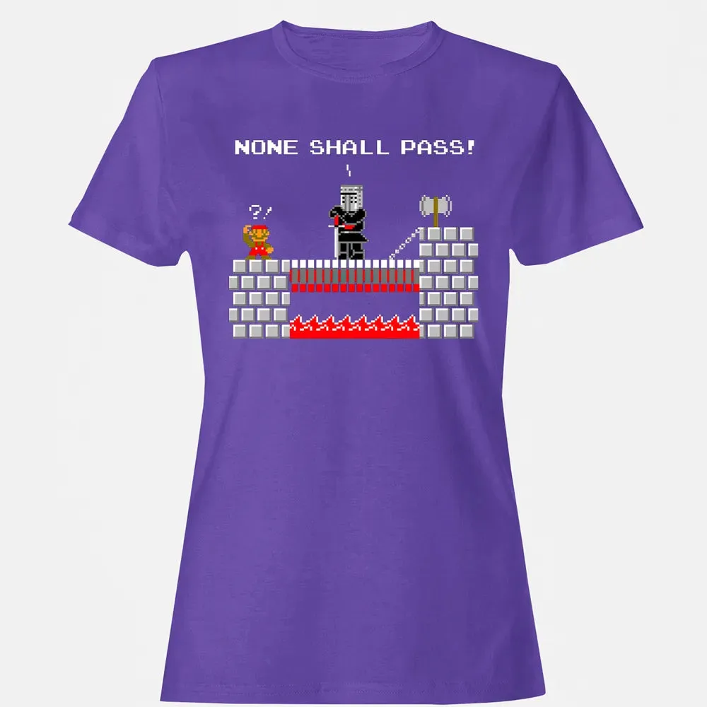 No Plumbers Shall Pass Women's T-shirt - 12