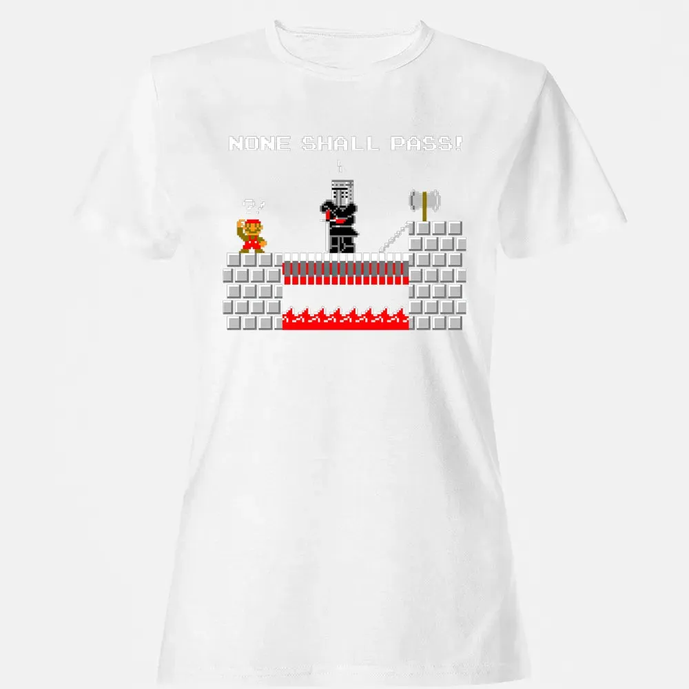 No Plumbers Shall Pass Women's T-shirt - 16