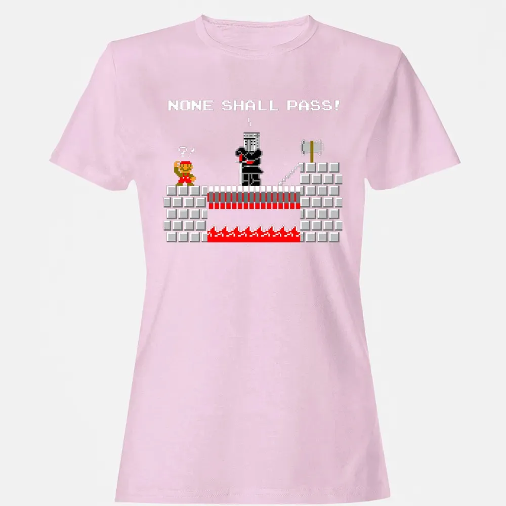 No Plumbers Shall Pass Women's T-shirt - 9