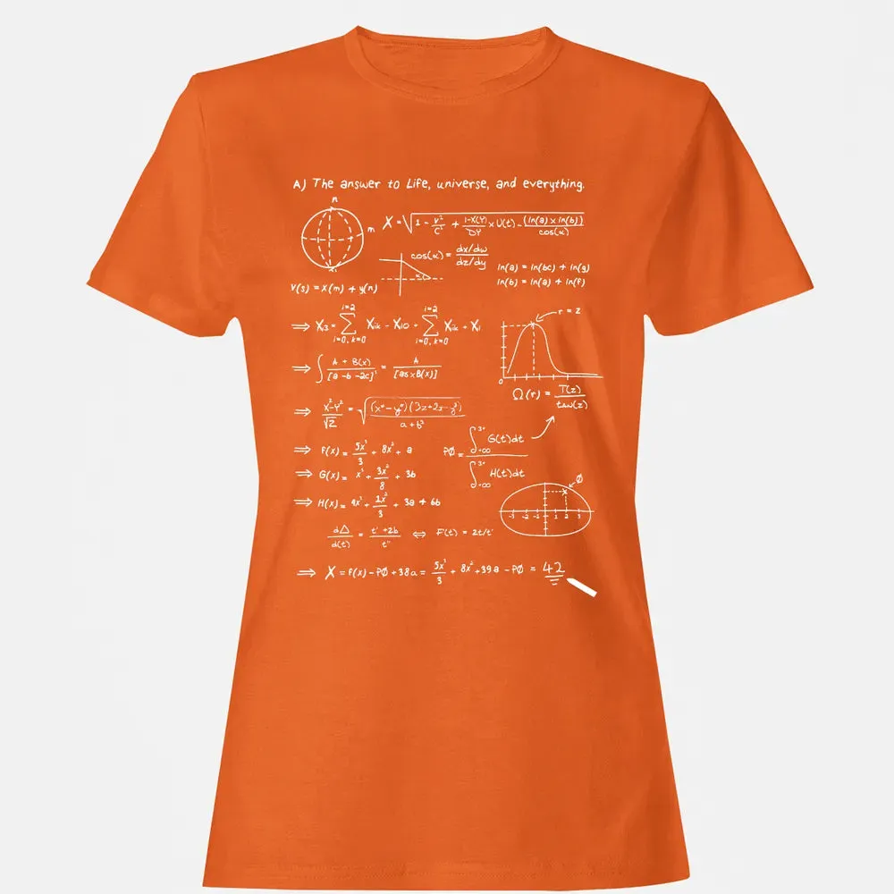 Answer To Life Women's T-shirt - 11