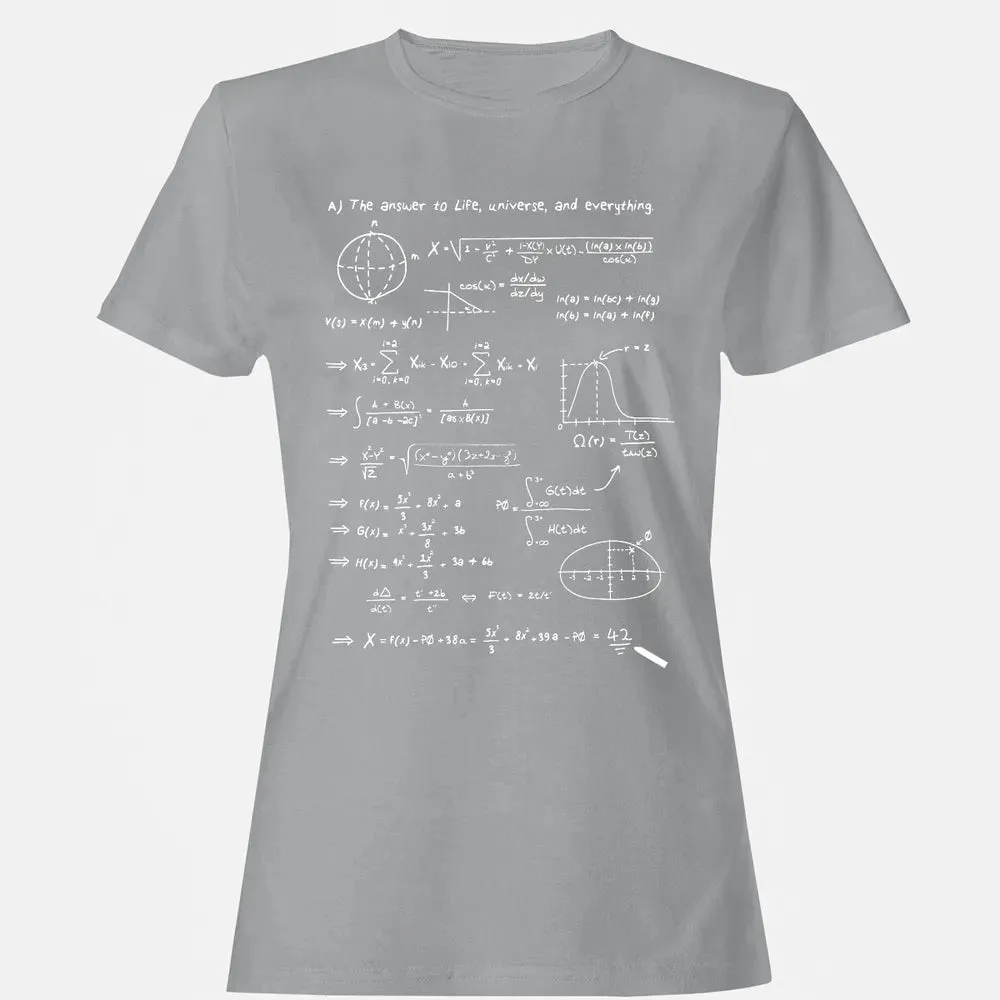 Answer To Life Women's T-shirt - 15