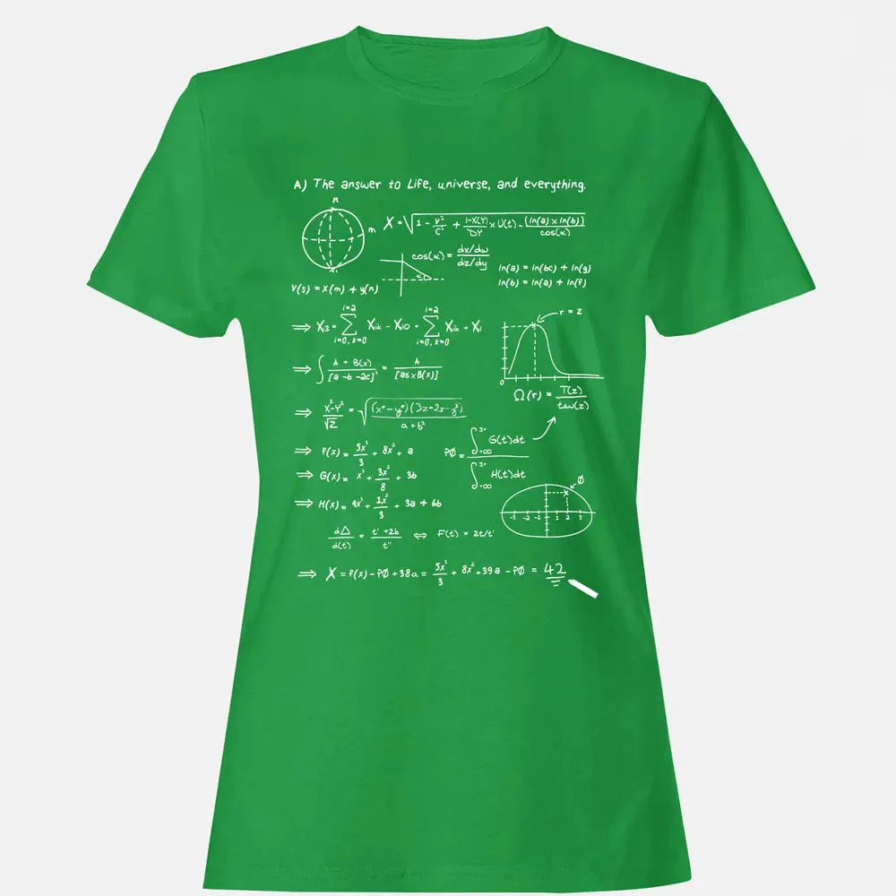 Answer To Life Women's T-shirt - 7