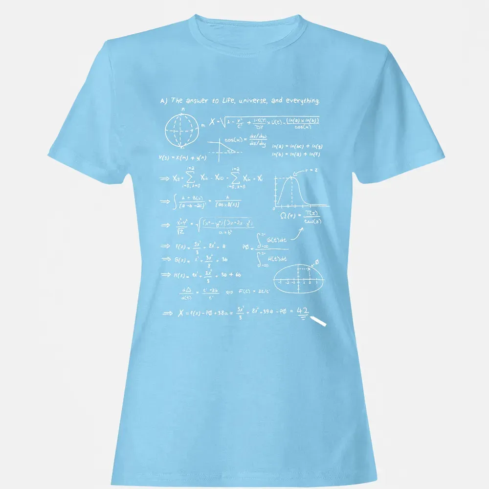 Answer To Life Women's T-shirt - 8