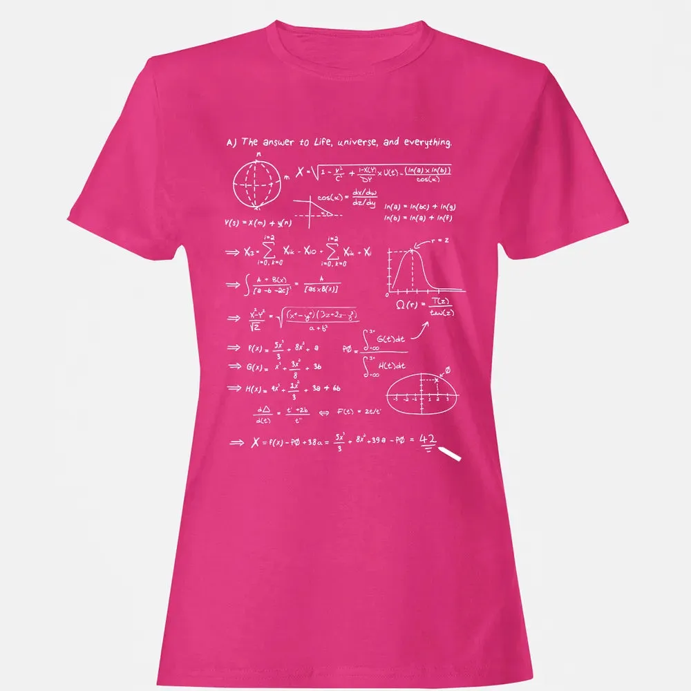 Answer To Life Women's T-shirt - 6