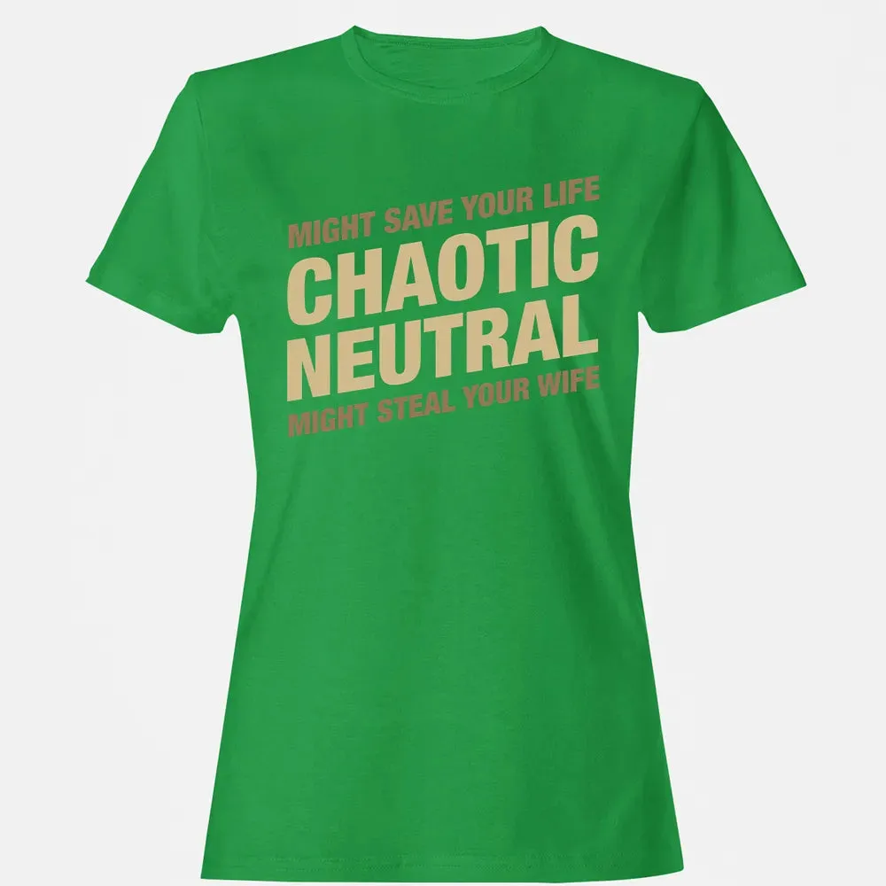 Might Save Your Life Might Steal Your Wife Women's T-shirt - 7